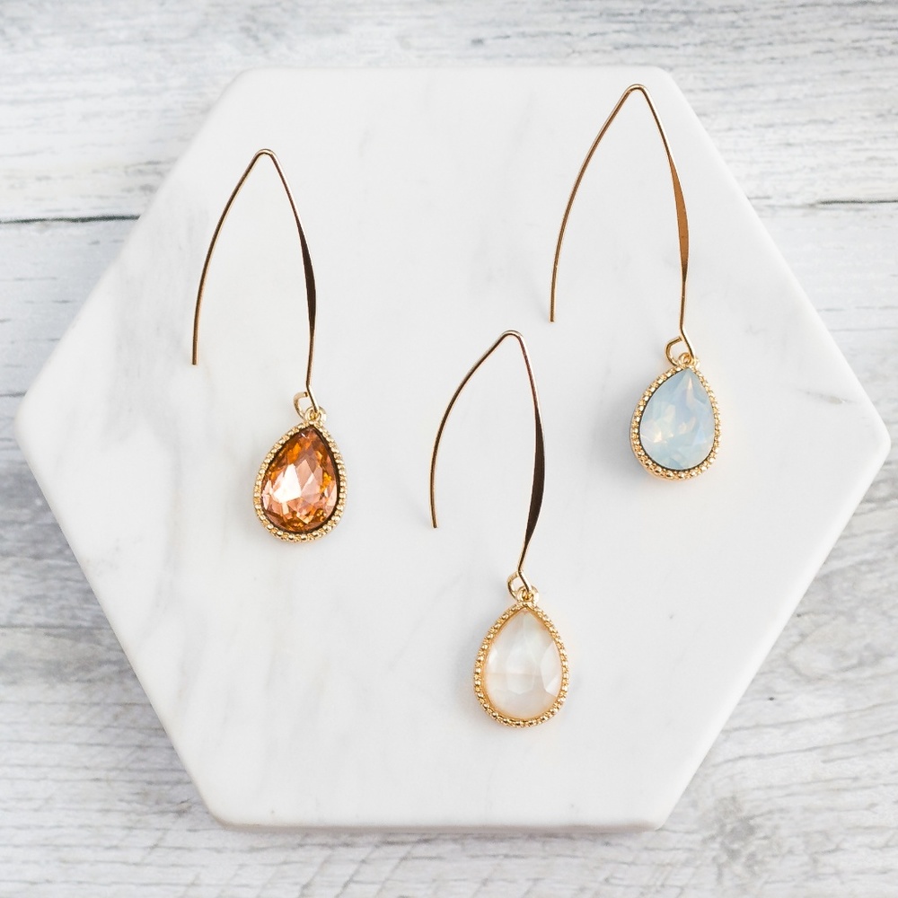 'Eden' Teardrop Earrings